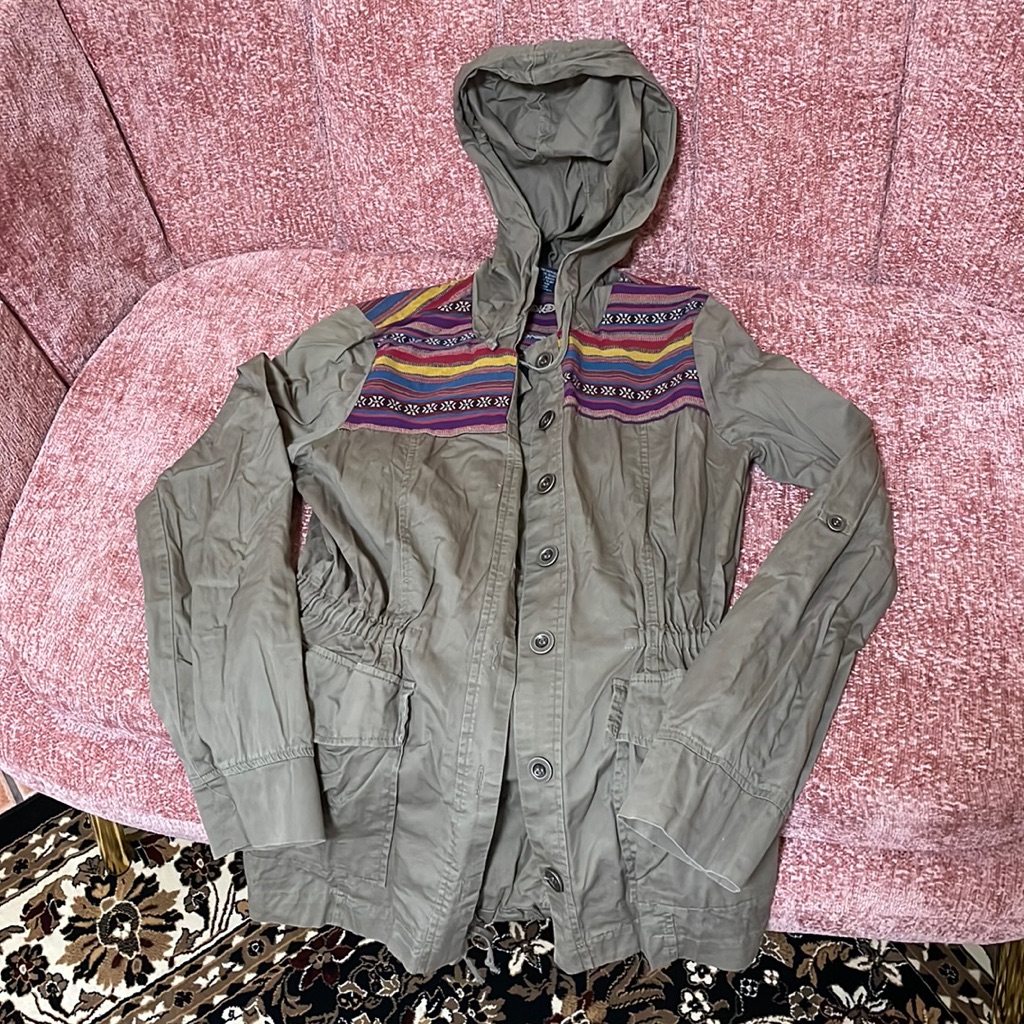 Stoosh Thin Button Down Jacket